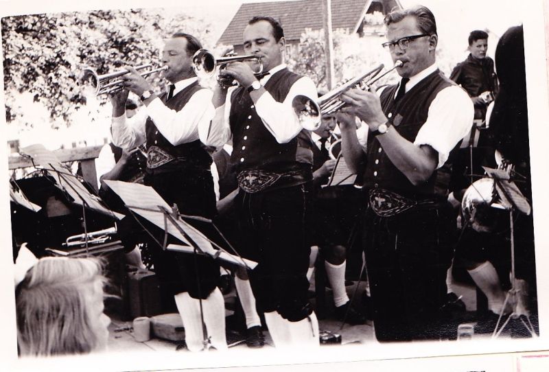 Musikkapelle:150-Jahr-Feier 1962
