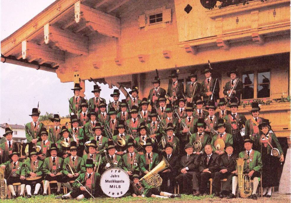 Musikkapelle: Mannschafts-Foto 1982